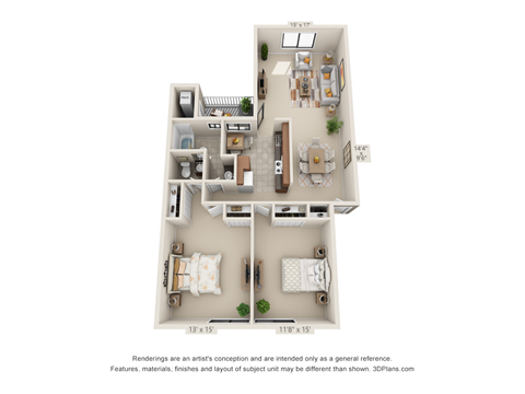 1-7 Rose Garden Court 1-2 Beds Apartment for Rent - Photo Gallery 9